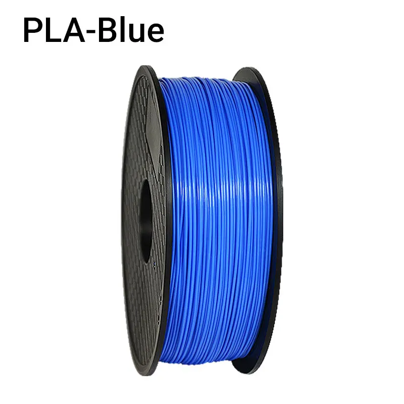 Blue TOPZEAL высокое качество PLA 3d принтер нити белого цвета 1,75 мм 1 кг катушка для 3D печати материалов - Цвет: Blue