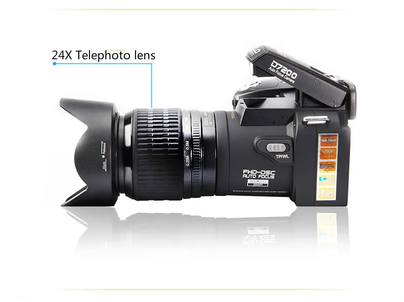2017 HD PROTAX POLO D7200 цифровая камера 33 миллиона пикселей Автофокус профессиональная SLR