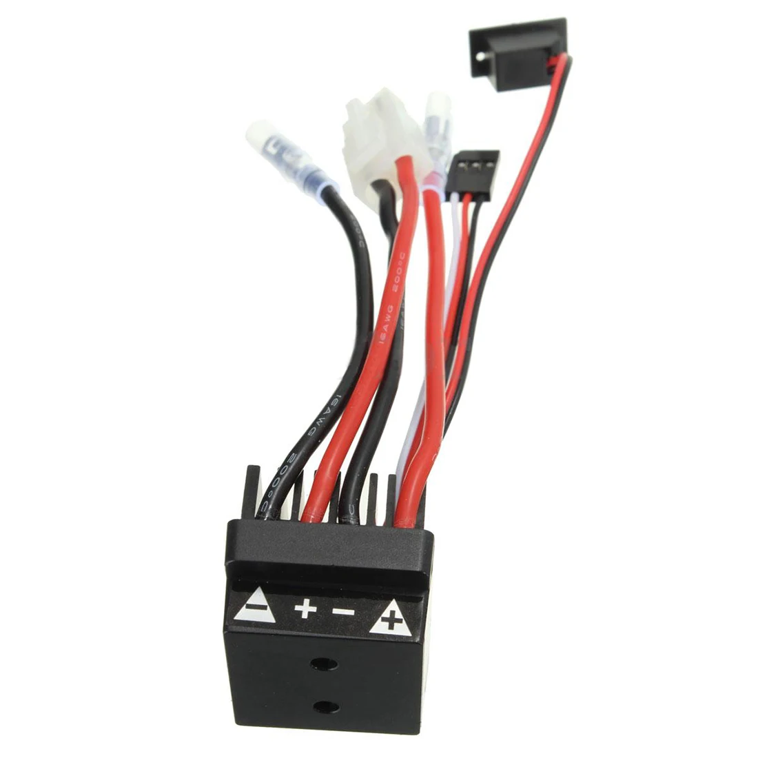 HSP 320A полированная щетка контроллер скорости двигателя ESC F. 1/10 1/12 RC грузовик
