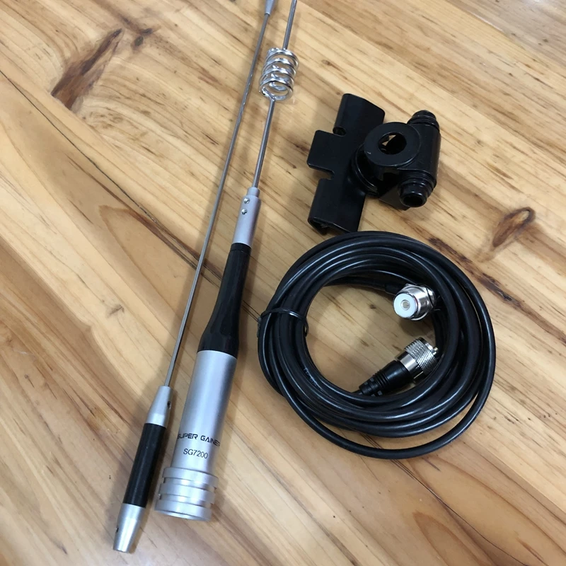 SG 7200 антенна для двухдиапазонного УВЧ ОВЧ автомобиль приемопередатчик Мобильная