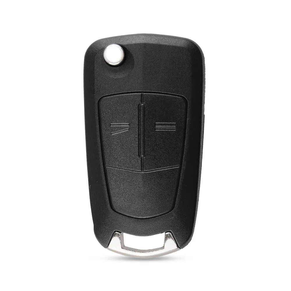 KEYYOU 2 кнопки флип складной чехол для ключей FOB Vauxhall Opel Corsa Astra Vectra Signum Автомобильный