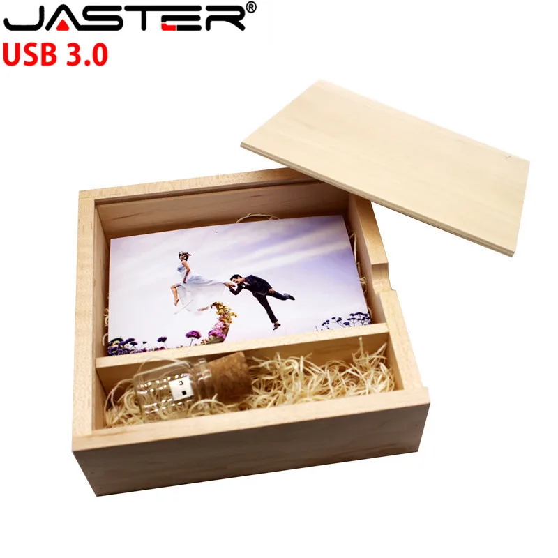 JASTER USB 3,0 180*180*60 мм, фотоальбом USB+ коробка usb флеш-накопитель карта памяти 64 ГБ 16 ГБ 32 ГБ логотип клиента свадебный подарок