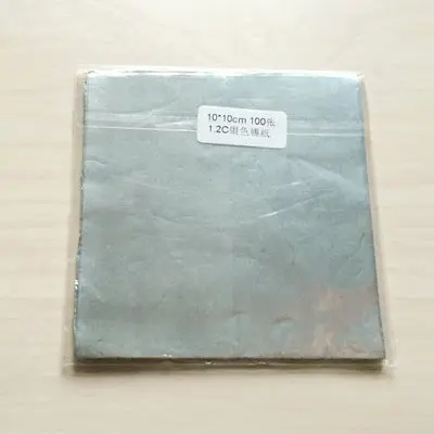 silver 400 шт./партия) упаковка для шоколада, жестяная фольга на День святого Валентина, специальная бумага для выпечки, 8 цветов, конфетная леденец, оберточная бумага 10*10 см - Цвет: silver
