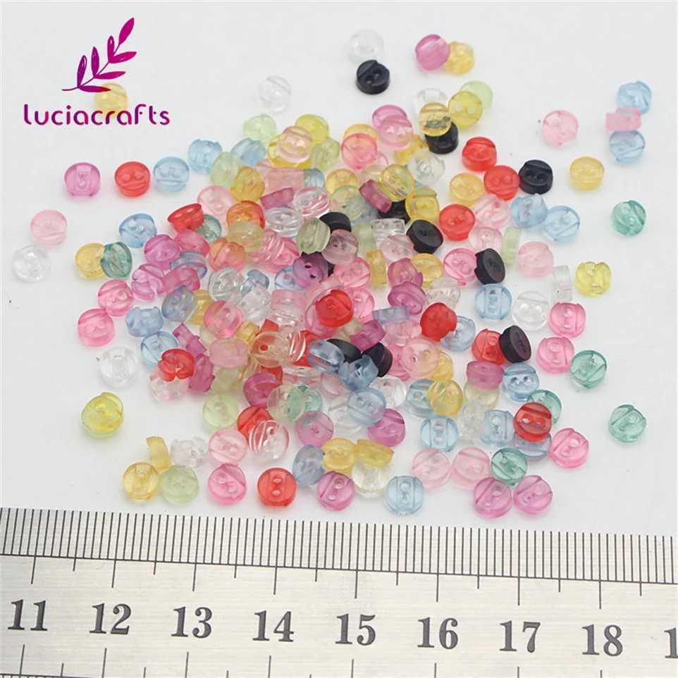 Lucia crafts 100 шт мульти-формы 2 отверстия пуговицы из полимерной глины для скрапбукинга одежда Декоративная Кнопка DIY Швейные аксессуары E0405