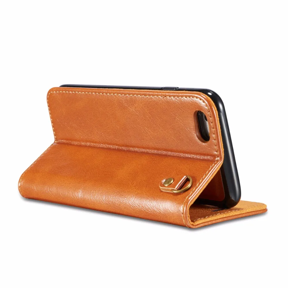 2 in 1 Wallet Leather Case for iPhone 6 Plus Detachable DG.Ming Genuine Flip Magnetic Card Business For 6+ | Мобильные телефоны и