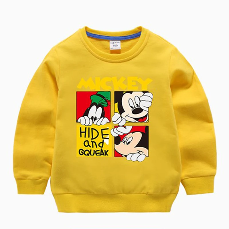 

Весенне-Осенние футболки с принтом из 100% хлопка для маленьких мальчиков и девочек Детские футболки, топы, одежда для движения