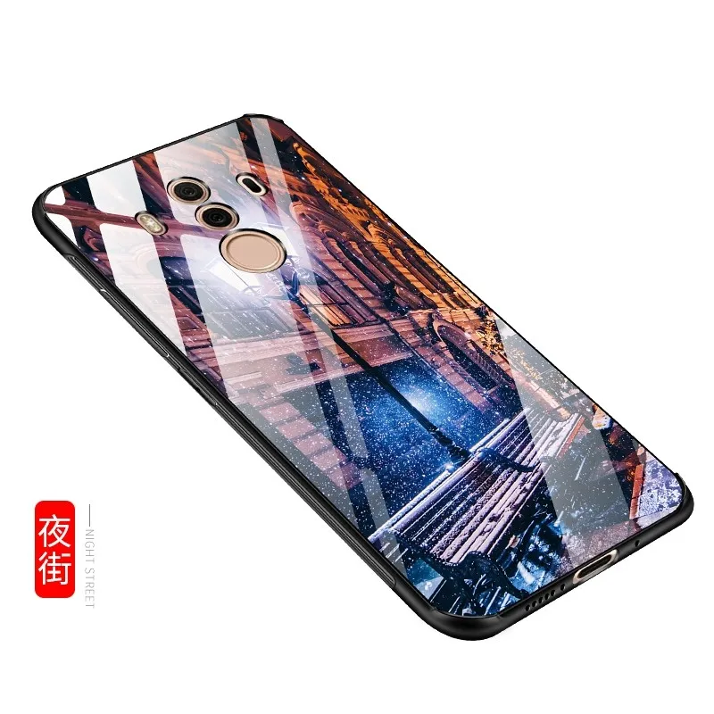 Закалённое Защитное стекло для huawei Коврики 10 Pro крышка глянцевая