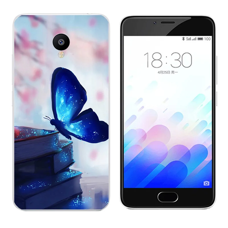 Мягкий силиконовый чехол из ТПУ для Meizu M3 M3s M3S Mini с принтом скейтборда черный