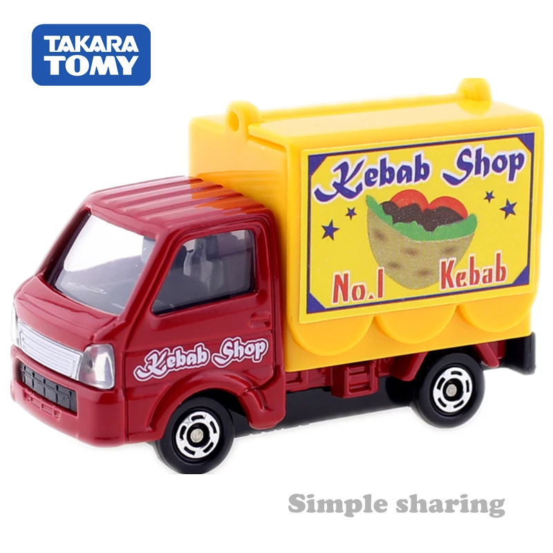 Takara Tomy Tomica no.57 Suzuki переноска мобильное Питание Грузовик модель комплект кебаб