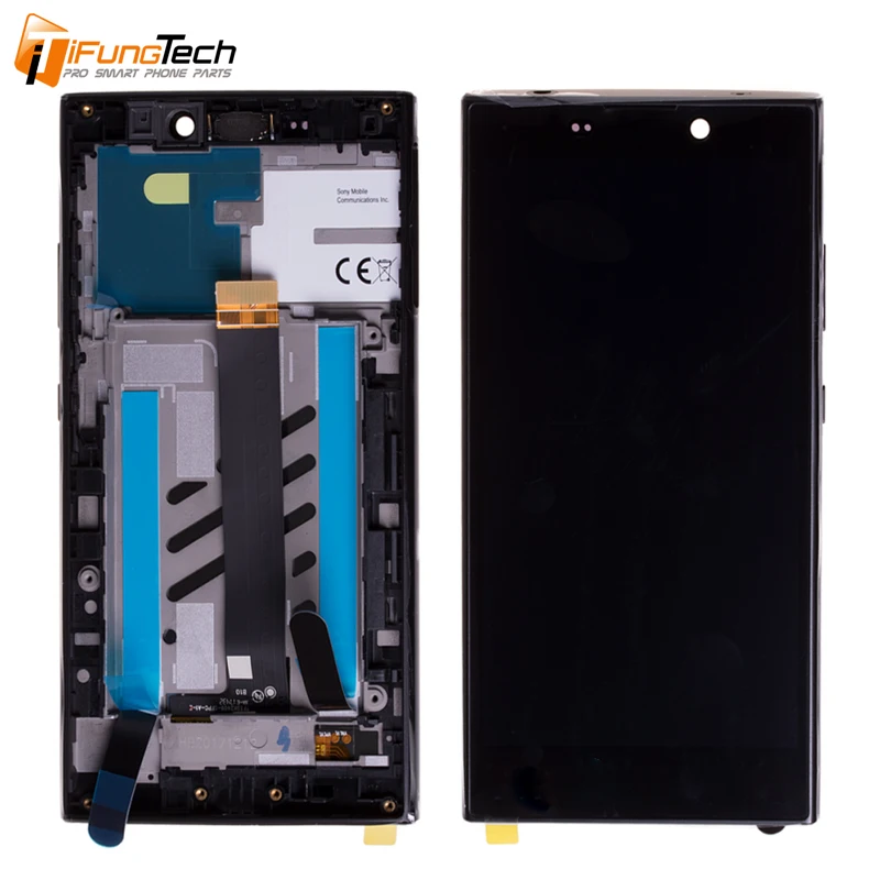 Полный оригинальный ЖК дисплей для Sony Xperia L2 с рамкой кодирующий преобразователь