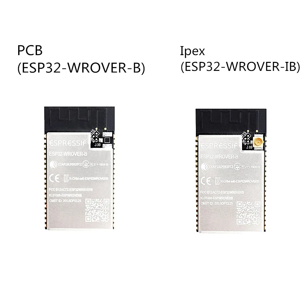 

50PCS ESP32-WROVER-B PCB onboard ESP32-WROVER-IB Ipex antenna module based on ESP32-D0WD WiFi-BT-BLE MCU module 4MB SPI flash