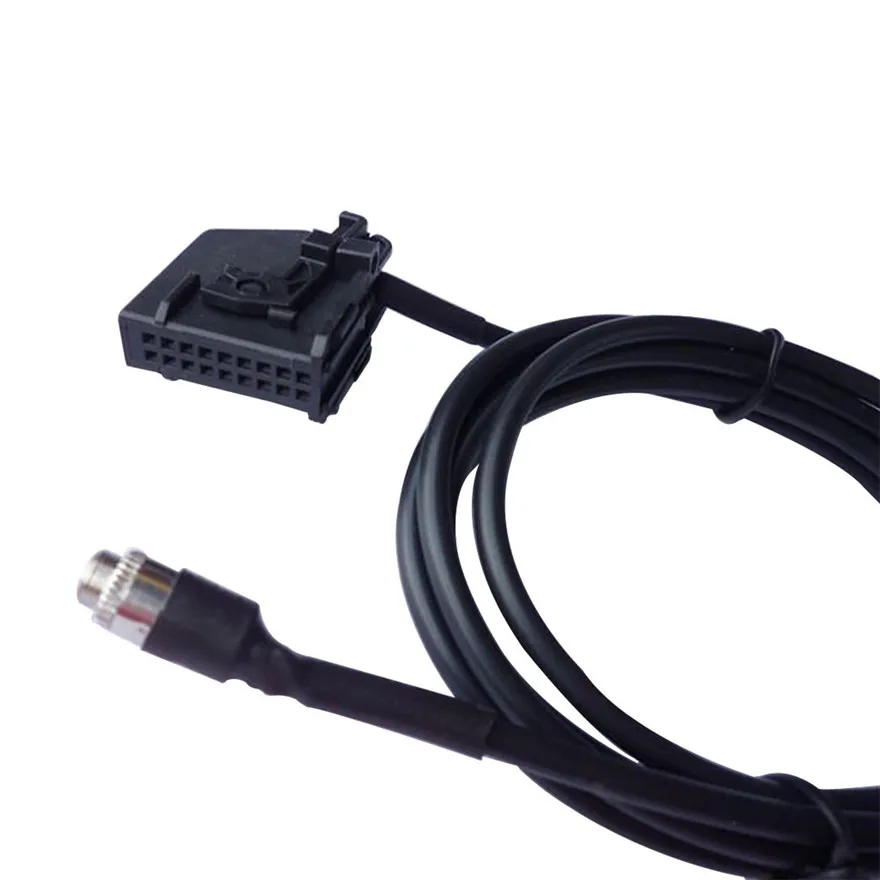 1 шт. гнездовой адаптер AUX входной кабель для IPhone/IPod/MP3 Mercedes Comand 2 0 5 м новые