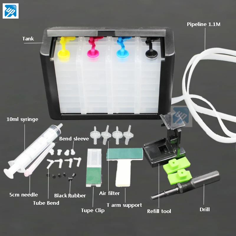 Высокого качества класса люкс 4 цвета DIY СНПЧ наборы для Canon PG210 810 CL211 210 211 510 511 512 513