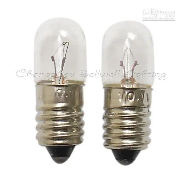 2022 New Miniature lamps bulbs 12v 0.1a e10 t10x28 A299 sellwell lighting