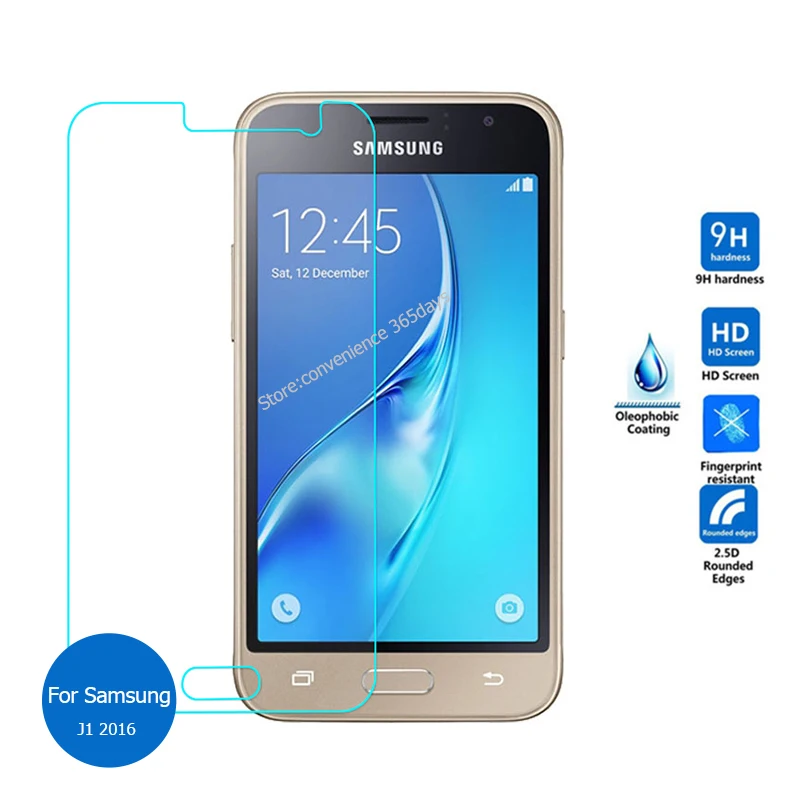 Закаленное стекло для Samsung Galaxy J1 2015 2016 2 шт. принтер экрана J 1 Mini Prime 105H 106F 120F SM J105H J106F