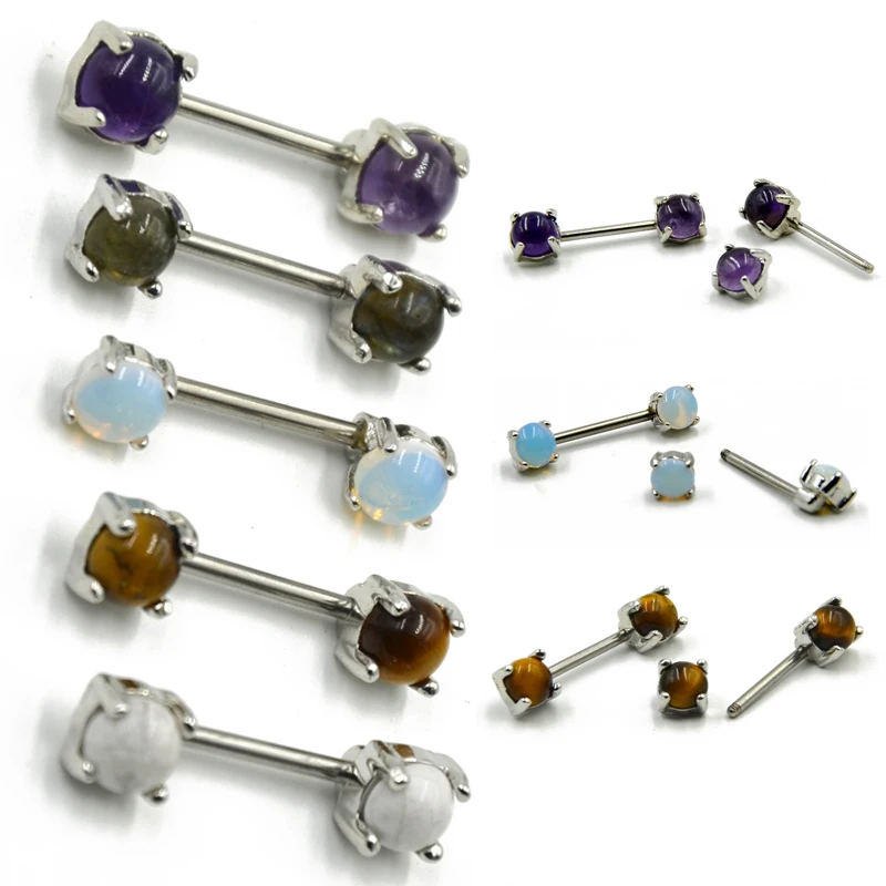 Кольцо для соска Опаловое кольцо соска|body piercing jewelry|body jewelry wholesalepiercing |