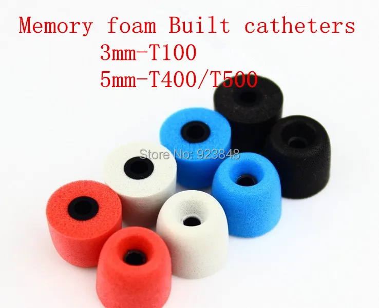 

memory foam silicone case ear pads 3MM/5MM T100/T400/T500 2pairs