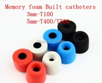 memory foam silicone case ear pads 3mm5mm t100t400t500 2pairs