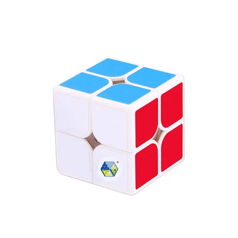 YUXIN White Kirin Профессиональный 2x2x2 Магнитный магический куб скоростной пазл 2x2