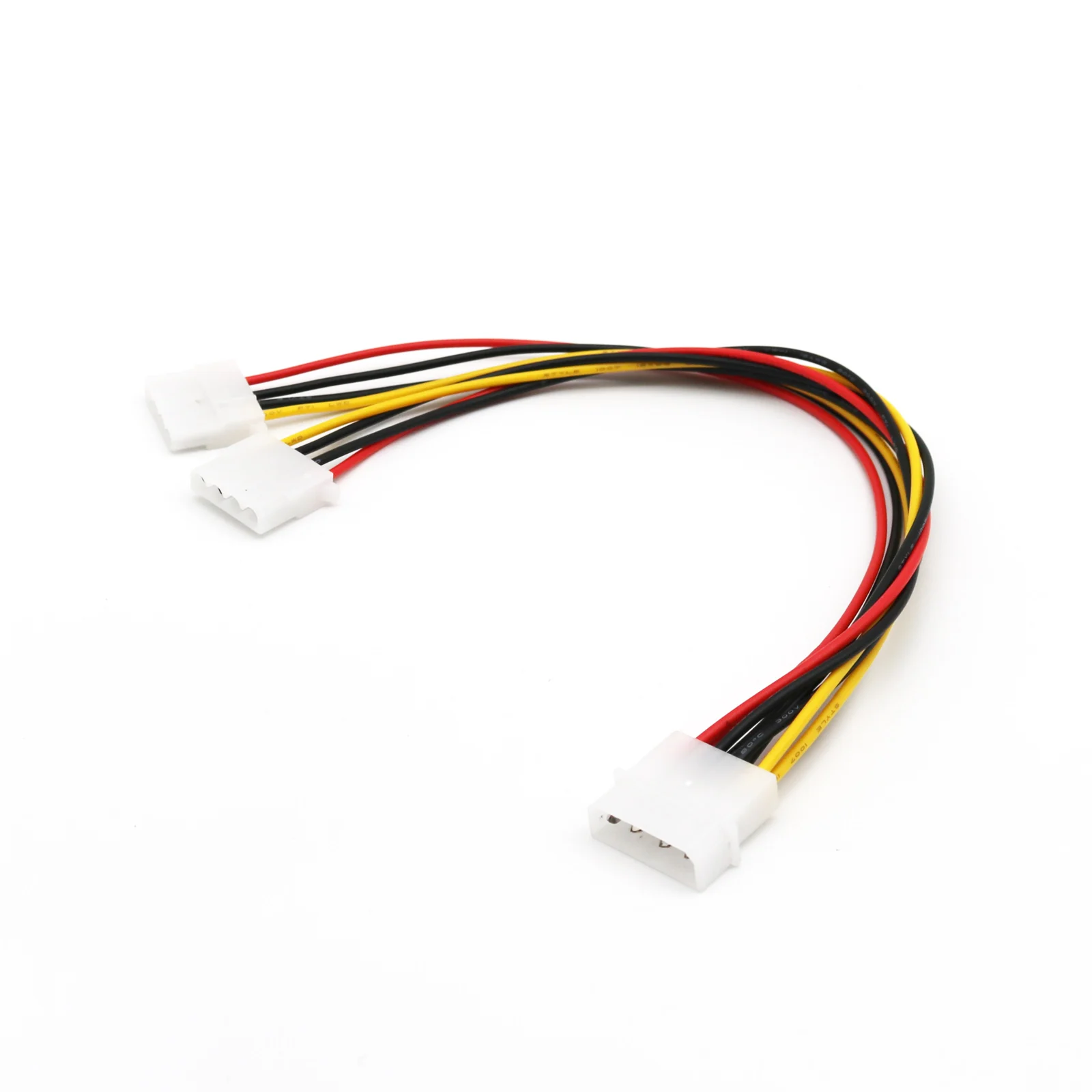 1x IDE 4 контактный разъем Molex Male для 2x Женский Y разветвитель Удлинительный кабель