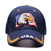 black cap usa flag eagle embroidery baseball cap snapback caps casquette hats fitted casual gorras dad hats for men women