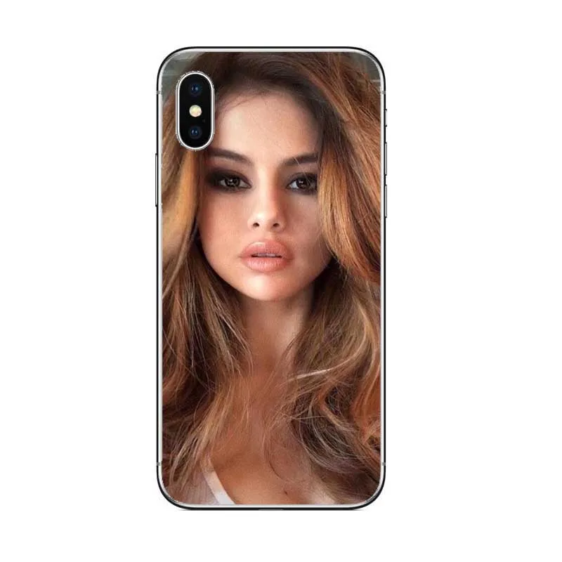 BINYEAE Selena Gomez Прозрачный чехол для мобильного телефона iPhone 11 PRO MAX 5S SE 6 XR XS 7 Plus