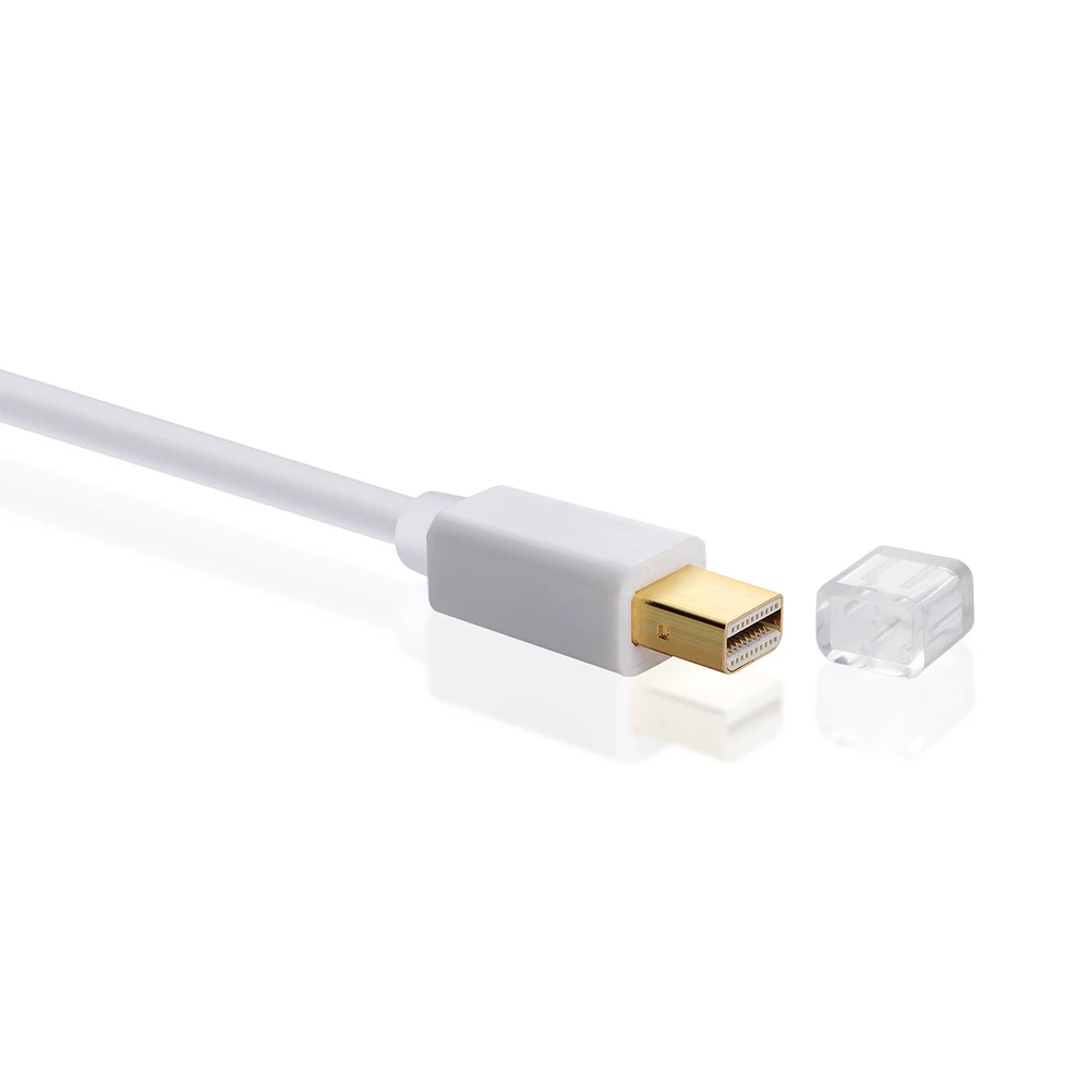 Позолоченные мини-порт дисплея мини-дп в жк-hdmi VGA адаптер кабель для imac Mac книга