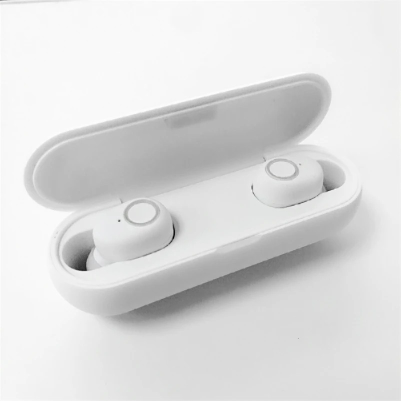 Q1 T1C Mini Dual V5.0 беспроводные наушники Bluetooth 3D стерео звук с двойным микрофоном и