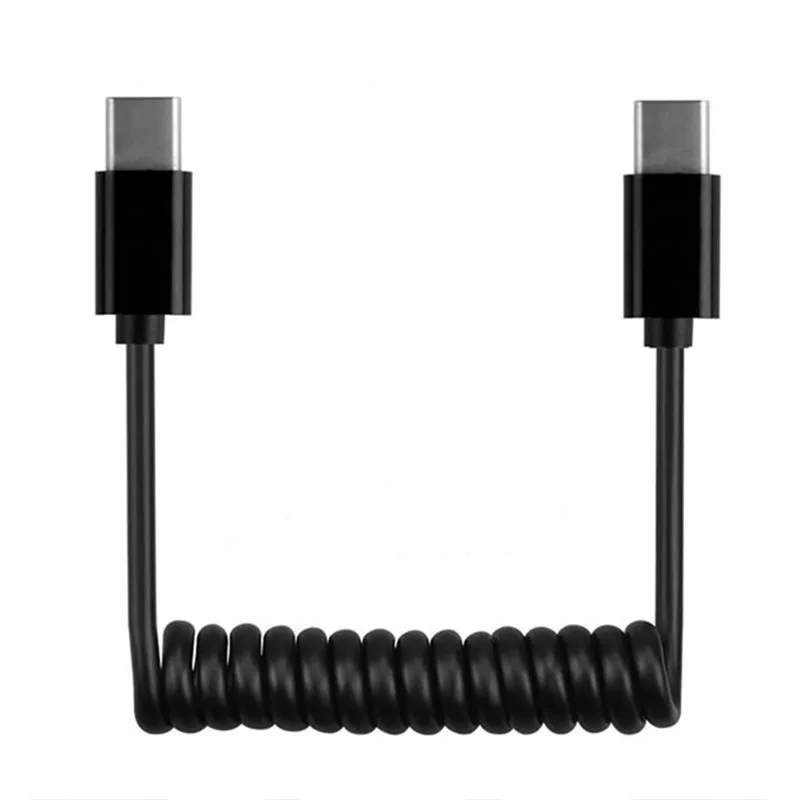 Спиральный USB 3 1 C-TYPE штекер к Мужской адаптер кабель м | Компьютеры и офис