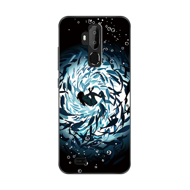Милый модный чехол для телефона Oukitel C 8 Love Heart, силиконовая задняя крышка для Oukitel C12 Pro, чехол-бампер Oukitel C8 - Цвет: W87
