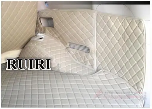 Лучшее качество! Полный комплект ковриков для багажника Toyota Land Cruiser 200 2017-2010 5 мест прочные ковры для багажника грузовая подкладка Бесплатная доставка.