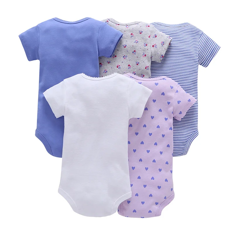 2019 г. комплект боди 5 шт. в партии Carter's design летняя одежда с коротким рукавом для