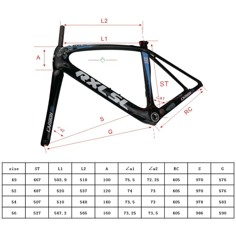 Велосипедная Рама велосипедные рамы Φ road RXL SL дорожные карбоновые ульсветильник