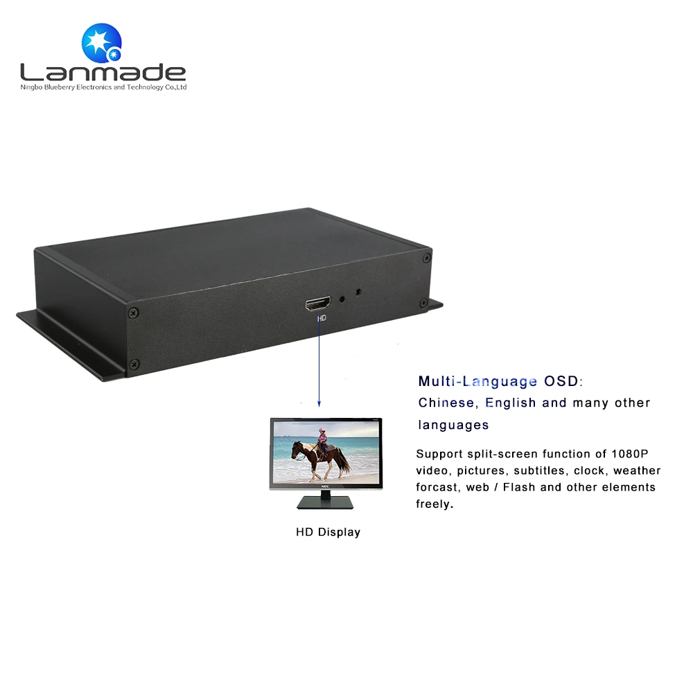 Скачать hd 1080 P сетевого видео full декодировать usb media player с vga out слот для карт памяти