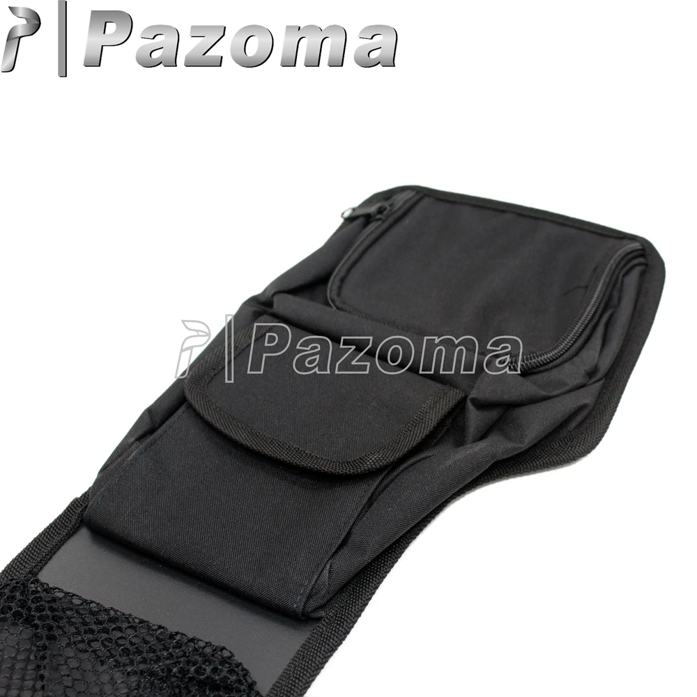 Запчасти для мотоциклов черная Жесткая Сумка седла органайзер левый и правый