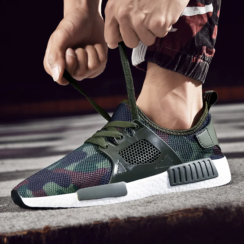 2019 Men Casual Running Shoes Spring Camouflage Sneaker Fashion Sports Breathable Mens Trainers Big Size | Обувь