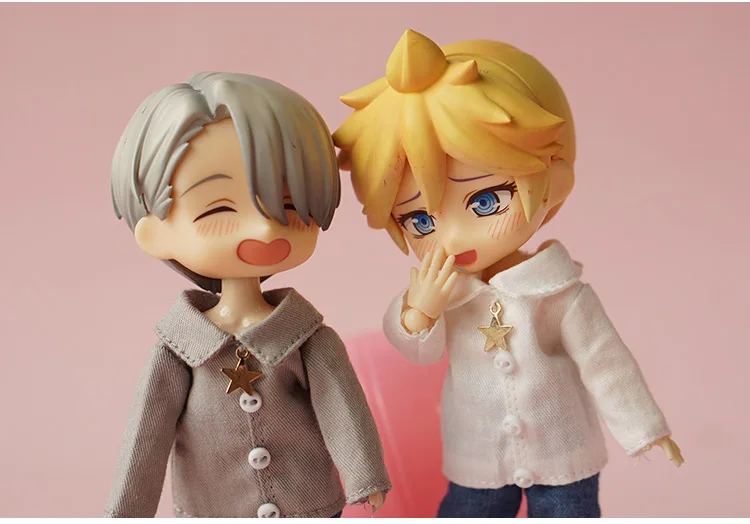 Ob11 рубашка с куклами футболка с длинными рукавами, рубашка с 1/12 BJD, детская одежда красивый узел, Свинка GSC, аксессуары 9(только топ