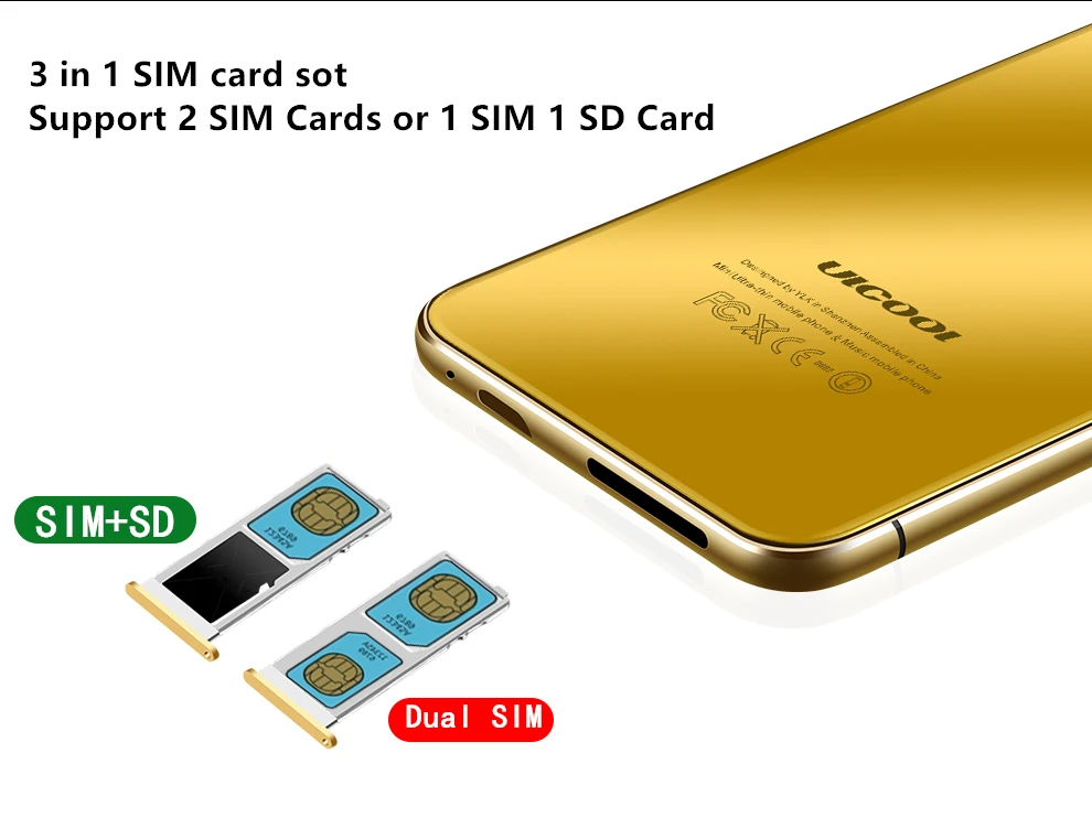 Роскошный мини bluetooth дозвон мобильный телефон Ulcool V66 плюс 1 67 дюймов ультратонкий