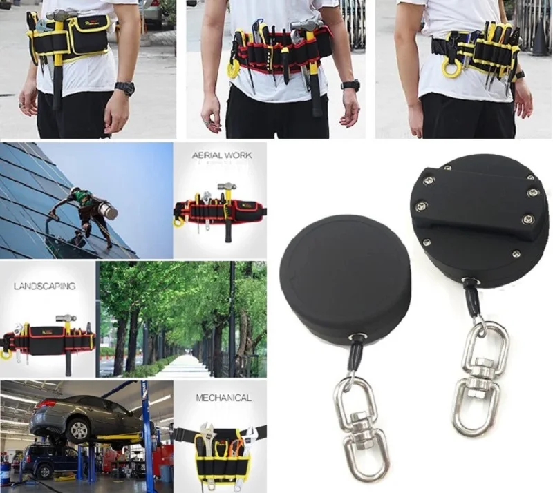 10 шт. безопасный крюк для скалолазания выдвижной эластичный шнур инструмент