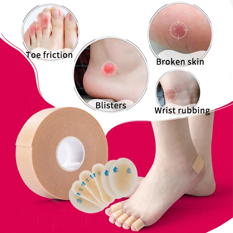 3 рулона водостойкая пенопластовая наклейка для пятки износостойкая нашивка