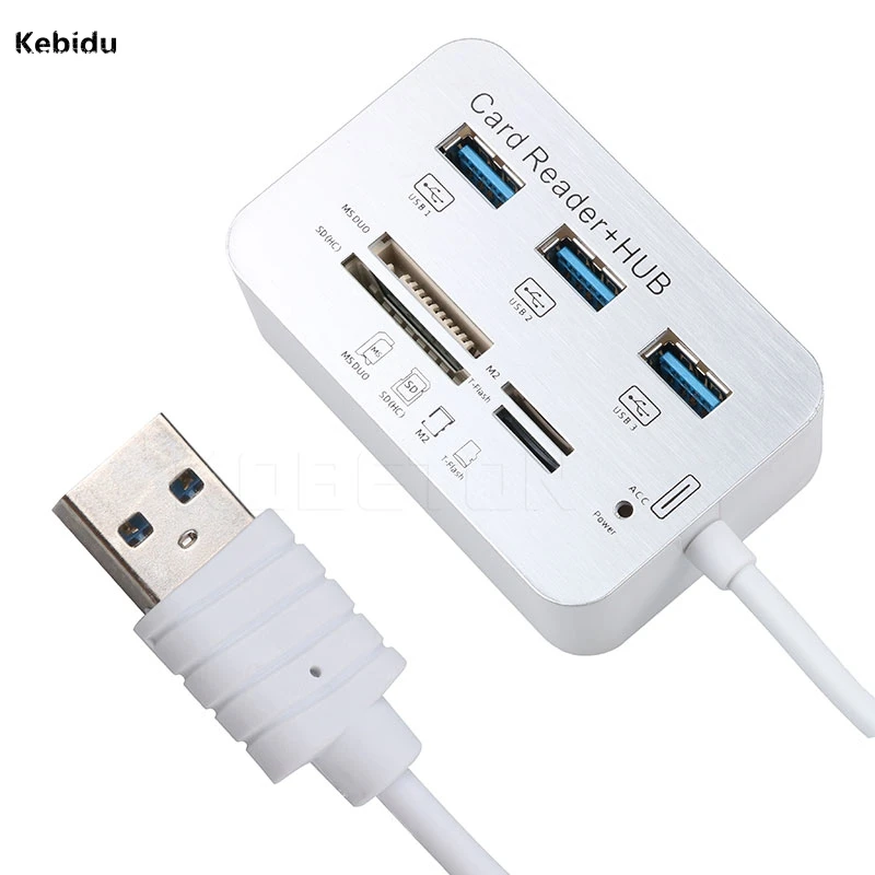 Мультифункциональный 3 портовый USB концентратор kebidu 0 высокая скорость с
