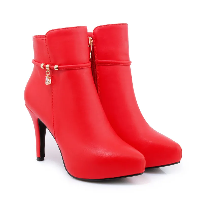 MORAZORA/ботинки из мягкой искусственной кожи женская модная обувь пикантные