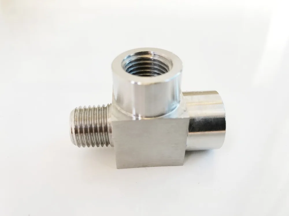 Адаптер Т типа высокого давления 2*1/4 &quotFNPT 1*1/4&quot MNPT преобразователь из