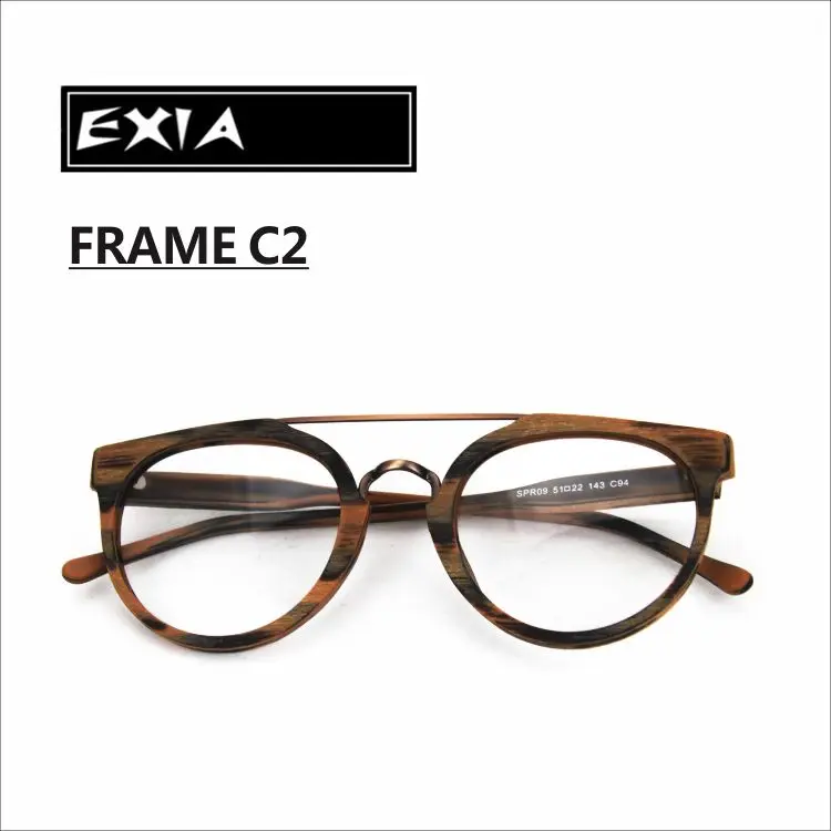 Brand Men and Women Spectacle Frames Italy Acetate Top Quality Produce Retro Eyewear EXIA OPTICAL KD-37 Series | Аксессуары для