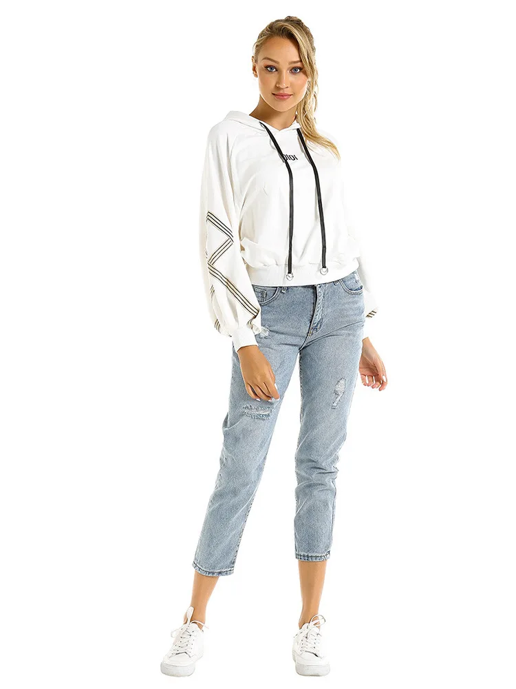 2019 Spring New Fashion Quality Cotton Jeans for Women High Waist Harem Plus Size Black Female Denim Trousers |