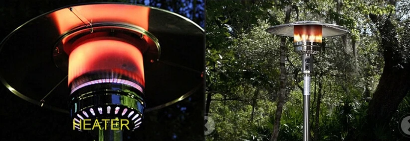 CE & CSA Сертифицированный медный покрытый патио Газовый Инфракрасный нагреватель