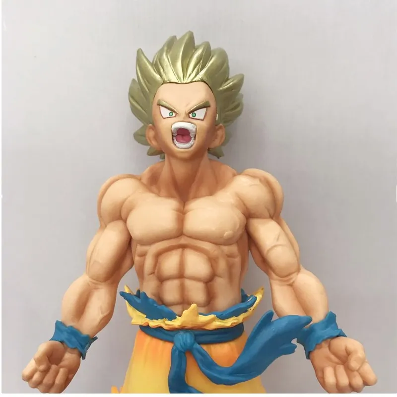 7 &quotаниме Dragon Ball Z Son Goku Супер Saiyan Blood of Saiyans 18 см ПВХ фигурка Коллекционная модель