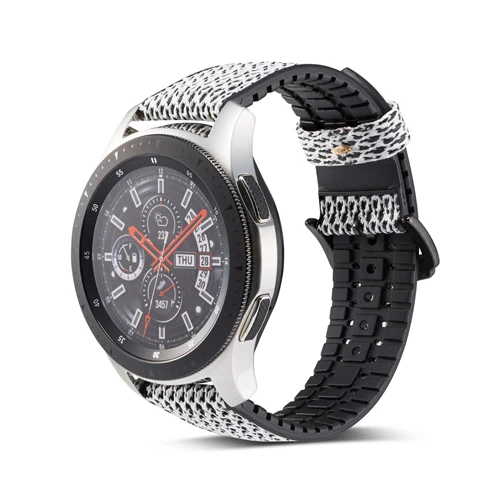 22 мм Универсальный браслет для samsung Galaxy Watch 46 мм/gear S3 Classic/S3 Frontier huawei watch gt ремешок силиконовый браслет - Цвет ремешка: 6