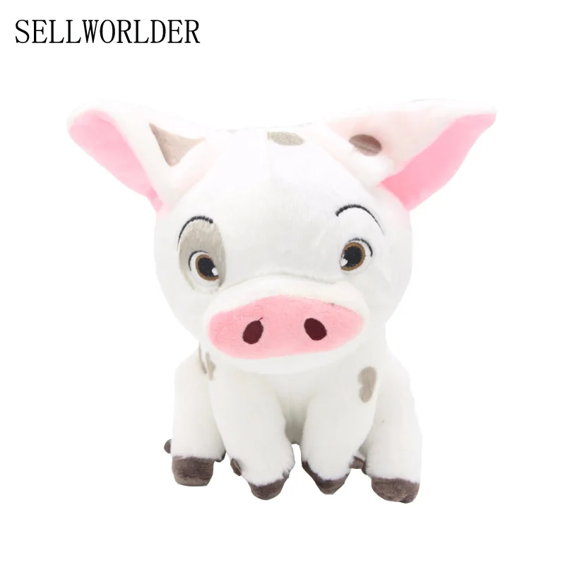 

SELLWORLDER Kawaii 22cm Movie Moana Pet Pig Pua Plush Animal Toys for Children