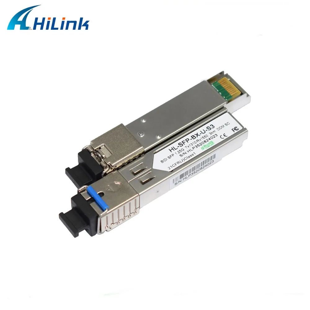 5 парт/лот: волоконный модуль 1 25G BiDi WDM SFP 3km 1310nm/1550nm DOM LC/SC соединитель | Мобильные